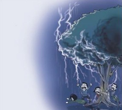  雷雨臨空，你應(yīng)該躲到哪里去？-雷擊事故